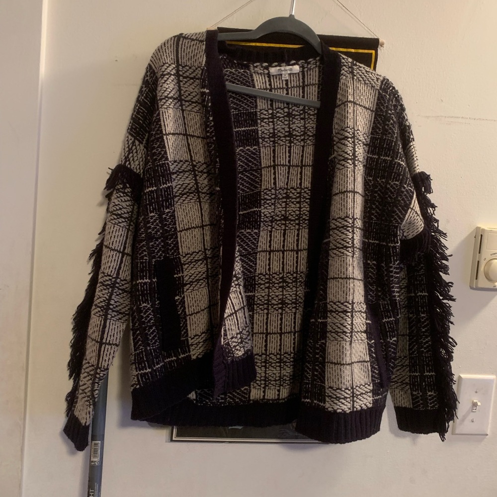 Madewell Fringe Cardigan!